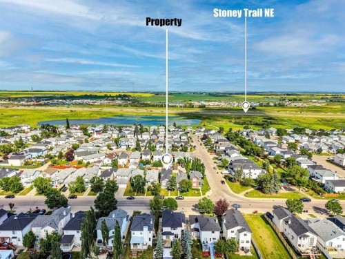 7237 Laguna Way Ne, Calgary, AB - Outdoor With View