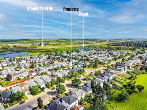 7237 Laguna Way Ne, Calgary, AB - Outdoor With View