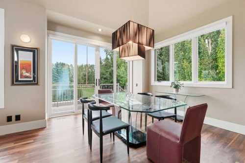 120 Lynx Ridge Road Nw, Calgary, AB - Indoor Photo Showing Dining Room