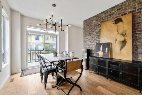 119 Sherwood Lane Nw, Calgary, AB - Indoor Photo Showing Dining Room