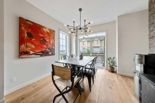 119 Sherwood Lane Nw, Calgary, AB - Indoor Photo Showing Dining Room