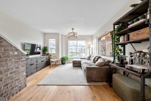 119 Sherwood Lane Nw, Calgary, AB - Indoor Photo Showing Living Room