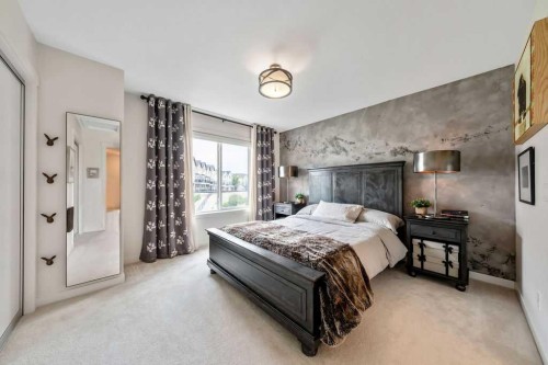 119 Sherwood Lane Nw, Calgary, AB - Indoor Photo Showing Bedroom