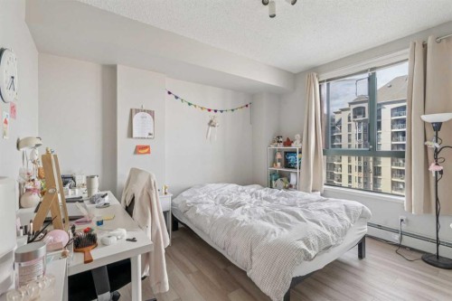 1408-1111 6 Avenue Sw, Calgary, AB - Indoor Photo Showing Bedroom