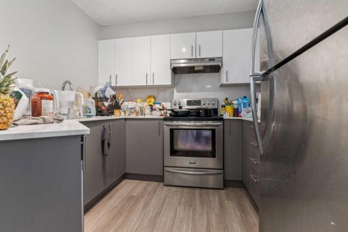 1408-1111 6 Avenue Sw, Calgary, AB - Indoor Photo Showing Kitchen