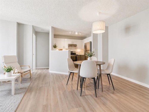 1408-1111 6 Avenue Sw, Calgary, AB - Indoor Photo Showing Dining Room