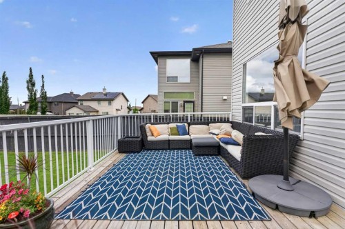 21 Morningside Bay Sw, Airdrie, AB - Outdoor With Deck Patio Veranda With Exterior