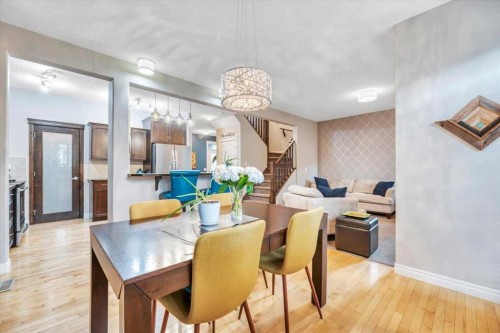 13 Cranberry Avenue Se, Calgary, AB - Indoor Photo Showing Dining Room
