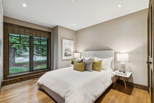 23 Bay View Drive Sw, Calgary, AB - Indoor Photo Showing Bedroom