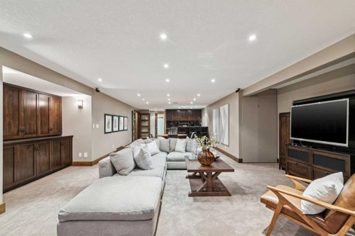 23 Bay View Drive Sw, Calgary, AB - Indoor Photo Showing Living Room