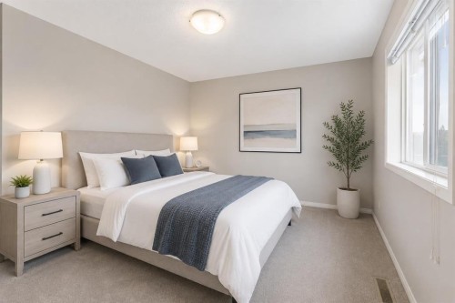16 Fireside Way, Cochrane, AB - Indoor Photo Showing Bedroom