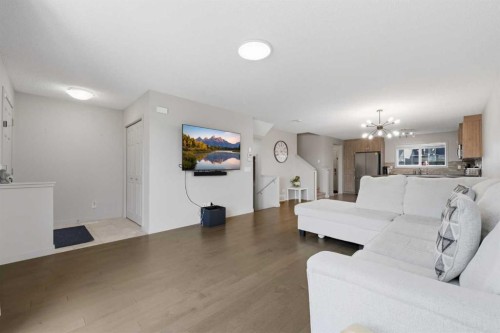 334 Legacy Village Way Se, Calgary, AB - Indoor Photo Showing Living Room