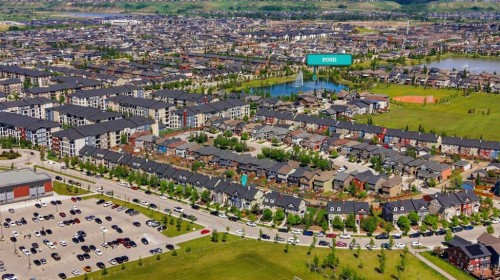 334 Legacy Village Way Se, Calgary, AB - Outdoor With View