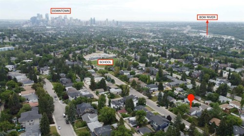 2915 13 Avenue Nw, Calgary, AB - Outdoor With View