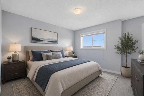 29 Pantego Lane Nw, Calgary, AB - Indoor Photo Showing Bedroom