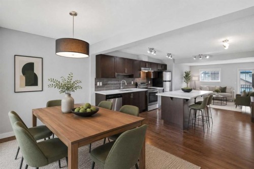 29 Pantego Lane Nw, Calgary, AB - Indoor Photo Showing Dining Room