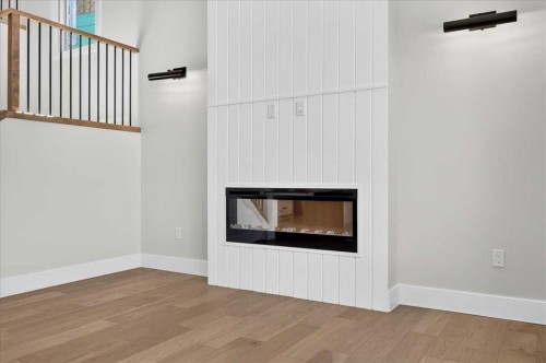 560 Livingston Way Ne, Calgary, AB - Indoor With Fireplace