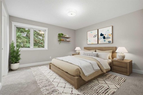1131 Edgemont Road Nw, Calgary, AB - Indoor Photo Showing Bedroom