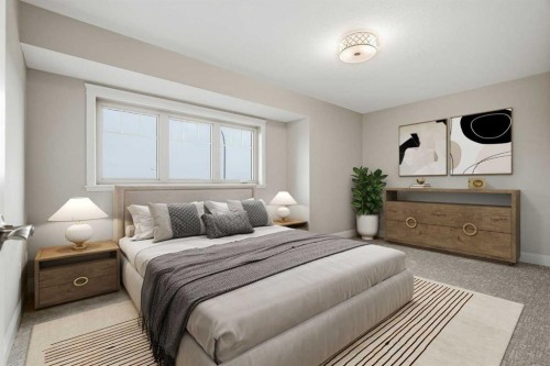 1131 Edgemont Road Nw, Calgary, AB - Indoor Photo Showing Bedroom