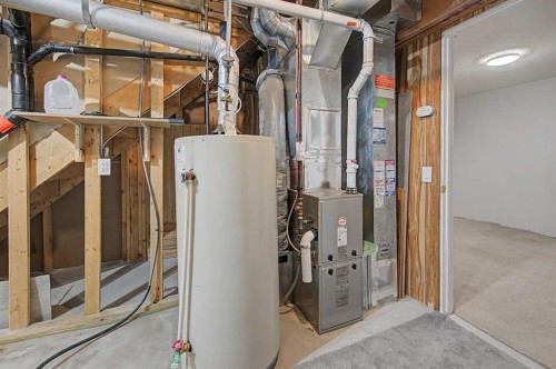 2640 Dovely Court Se, Calgary, AB - Indoor Photo Showing Basement