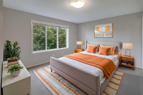 36 Copperstone Court Se, Calgary, AB - Indoor Photo Showing Bedroom