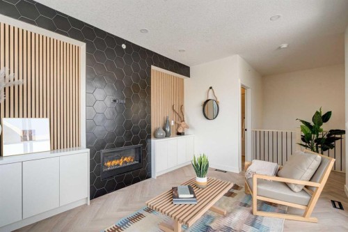 1923 26 Avenue Sw, Calgary, AB - Indoor With Fireplace