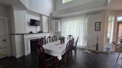 419 Kenex Place, Nobleford, AB - Indoor Photo Showing Dining Room