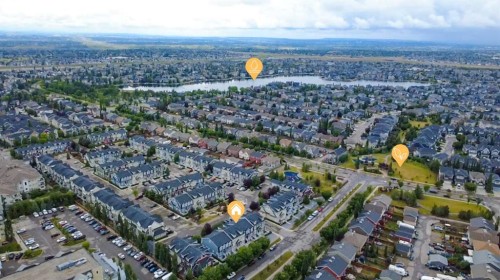75 Auburn Bay Street Se, Calgary, AB - Outdoor With View