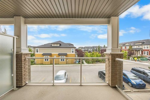 212-2300 Evanston Square Nw, Calgary, AB - Outdoor With Balcony With Exterior