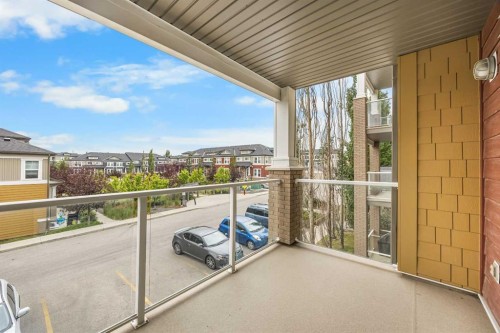 212-2300 Evanston Square Nw, Calgary, AB - Outdoor With Balcony With Exterior