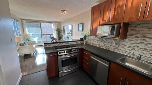 511-340 14 Avenue Sw, Calgary, AB - Indoor Photo Showing Kitchen