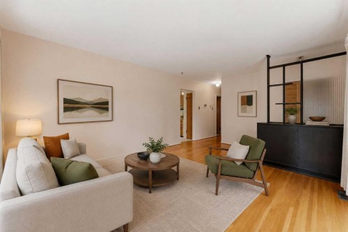 120 Glenpatrick Drive Sw, Calgary, AB - Indoor Photo Showing Living Room