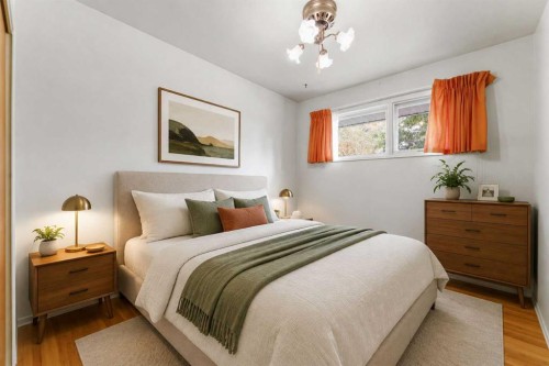 120 Glenpatrick Drive Sw, Calgary, AB - Indoor Photo Showing Bedroom