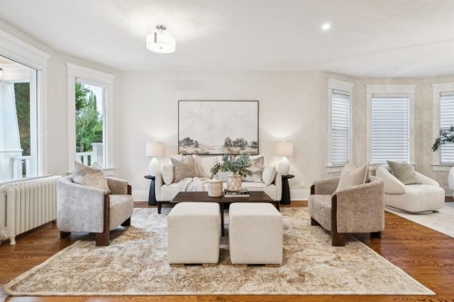 3607 7 Street Sw, Calgary, AB - Indoor Photo Showing Living Room