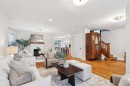 3607 7 Street Sw, Calgary, AB  - Indoor Photo Showing Living Room With Fireplace 