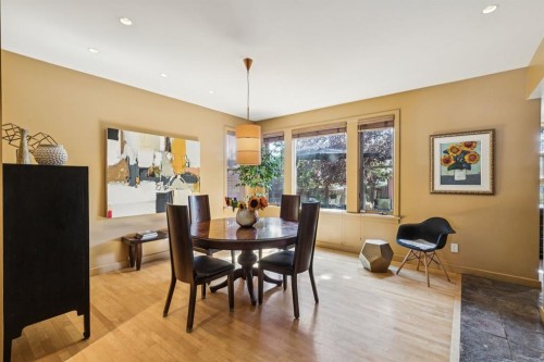 1717 7 Avenue Nw, Calgary, AB - Indoor Photo Showing Dining Room