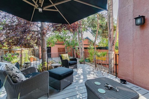 1717 7 Avenue Nw, Calgary, AB - Outdoor With Deck Patio Veranda With Exterior
