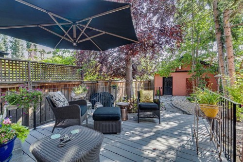 1717 7 Avenue Nw, Calgary, AB - Outdoor With Deck Patio Veranda