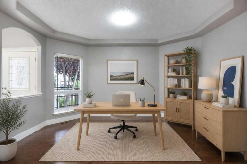 3414 Douglasdale Boulevard Se, Calgary, AB - Indoor Photo Showing Office