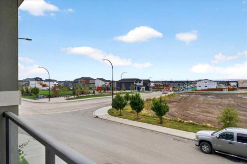 154 Seton Passage Se, Calgary, AB - Outdoor With Balcony With View