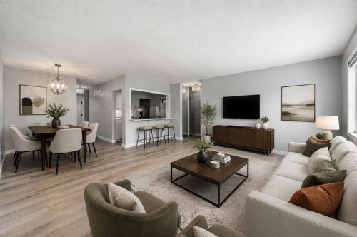 727 67 Avenue Sw, Calgary, AB - Indoor Photo Showing Living Room