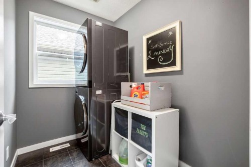 81 New Brighton Heights Se, Calgary, AB - Indoor Photo Showing Laundry Room