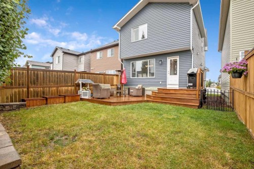 81 New Brighton Heights Se, Calgary, AB - Outdoor With Deck Patio Veranda