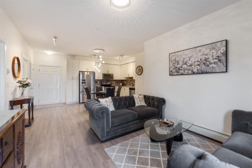 3108-99 Copperstone Park Se, Calgary, AB - Indoor Photo Showing Living Room