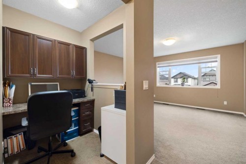 19 Silverado Skies Bay Sw, Calgary, AB - Indoor Photo Showing Office