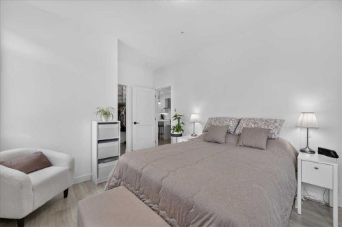4101-200 Seton Circle Se, Calgary, AB - Indoor Photo Showing Bedroom