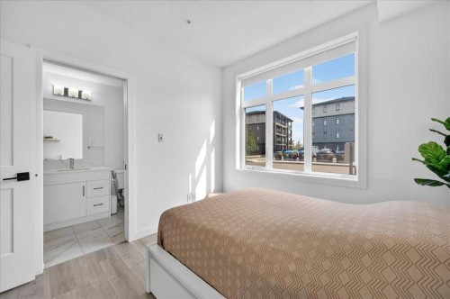 4101-200 Seton Circle Se, Calgary, AB - Indoor Photo Showing Bedroom