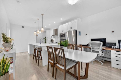 4101-200 Seton Circle Se, Calgary, AB - Indoor Photo Showing Dining Room