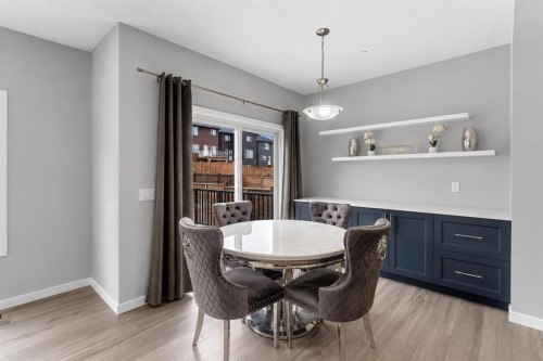 217 Lucas Crescent Nw, Calgary, AB - Indoor Photo Showing Dining Room