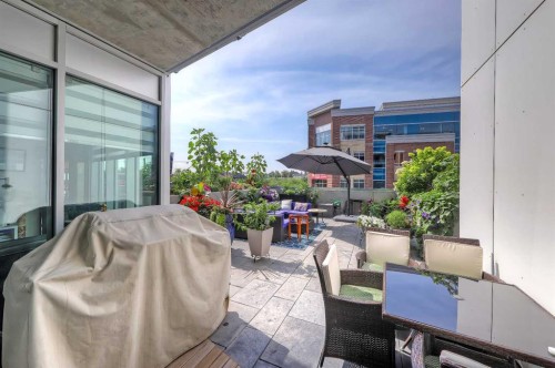 307-1020 9 Avenue Se, Calgary, AB - Outdoor With Deck Patio Veranda With Exterior